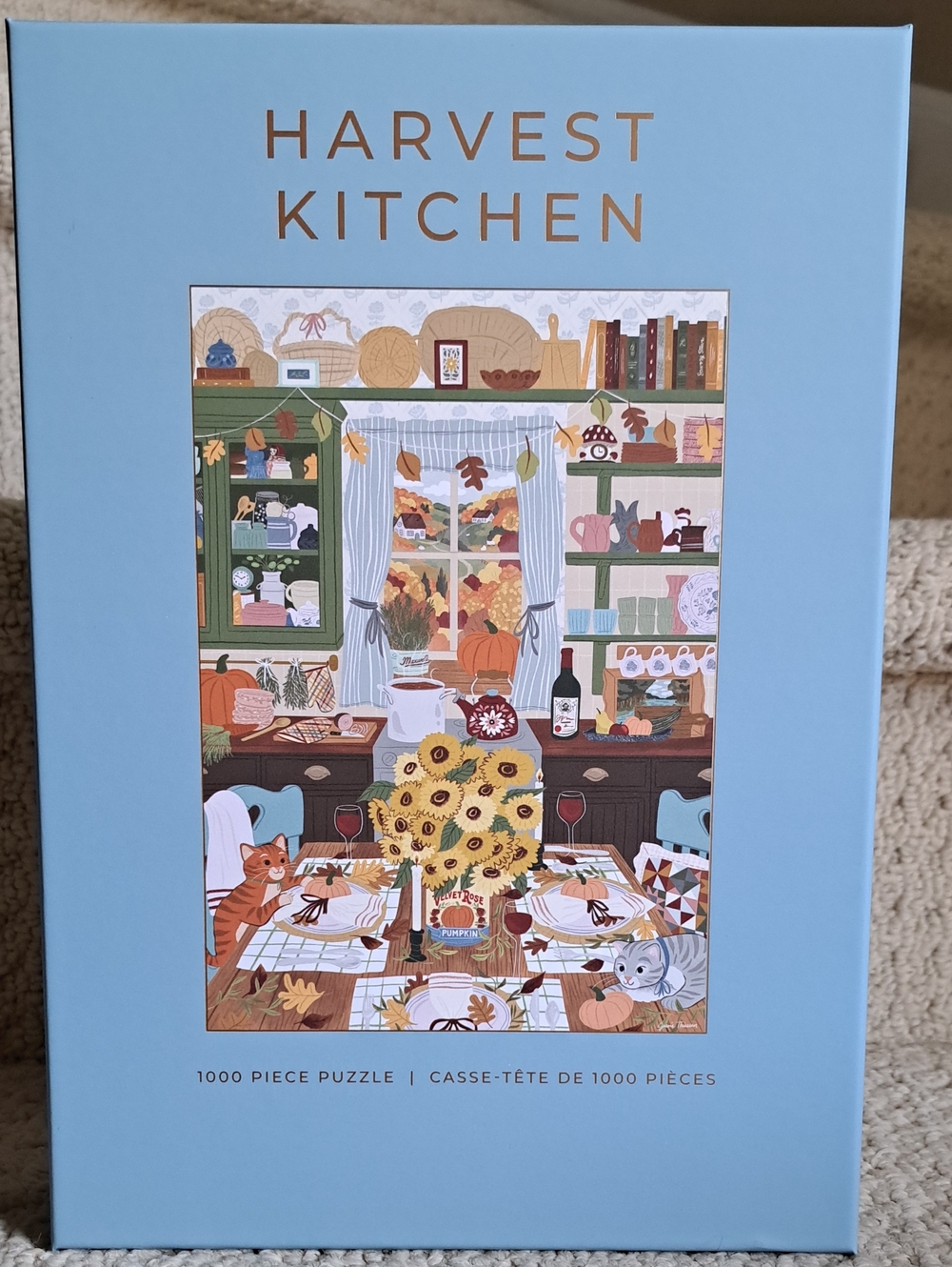 HOBBRY Harvest Kitchen 1000 Piece Jigsaw Puzzle. NEW!